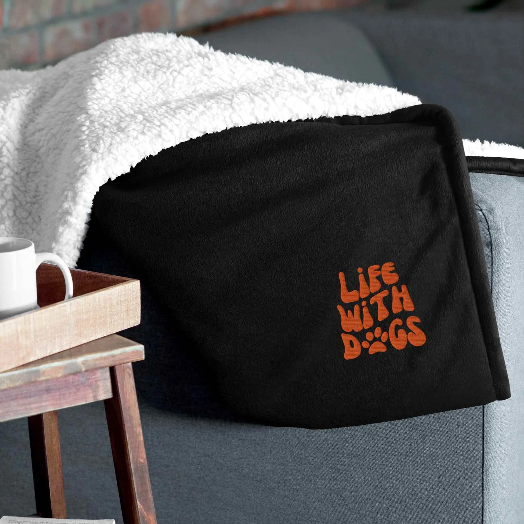 Sherpa Blanket for Dog Lovers