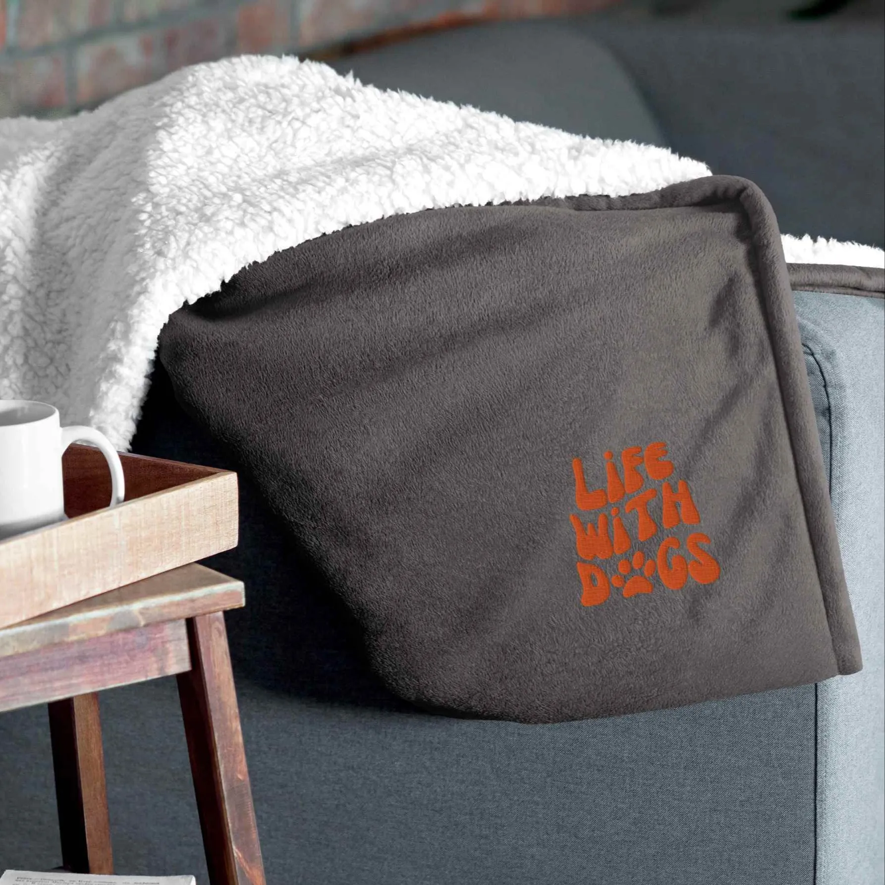 Sherpa Blanket for Dog Lovers