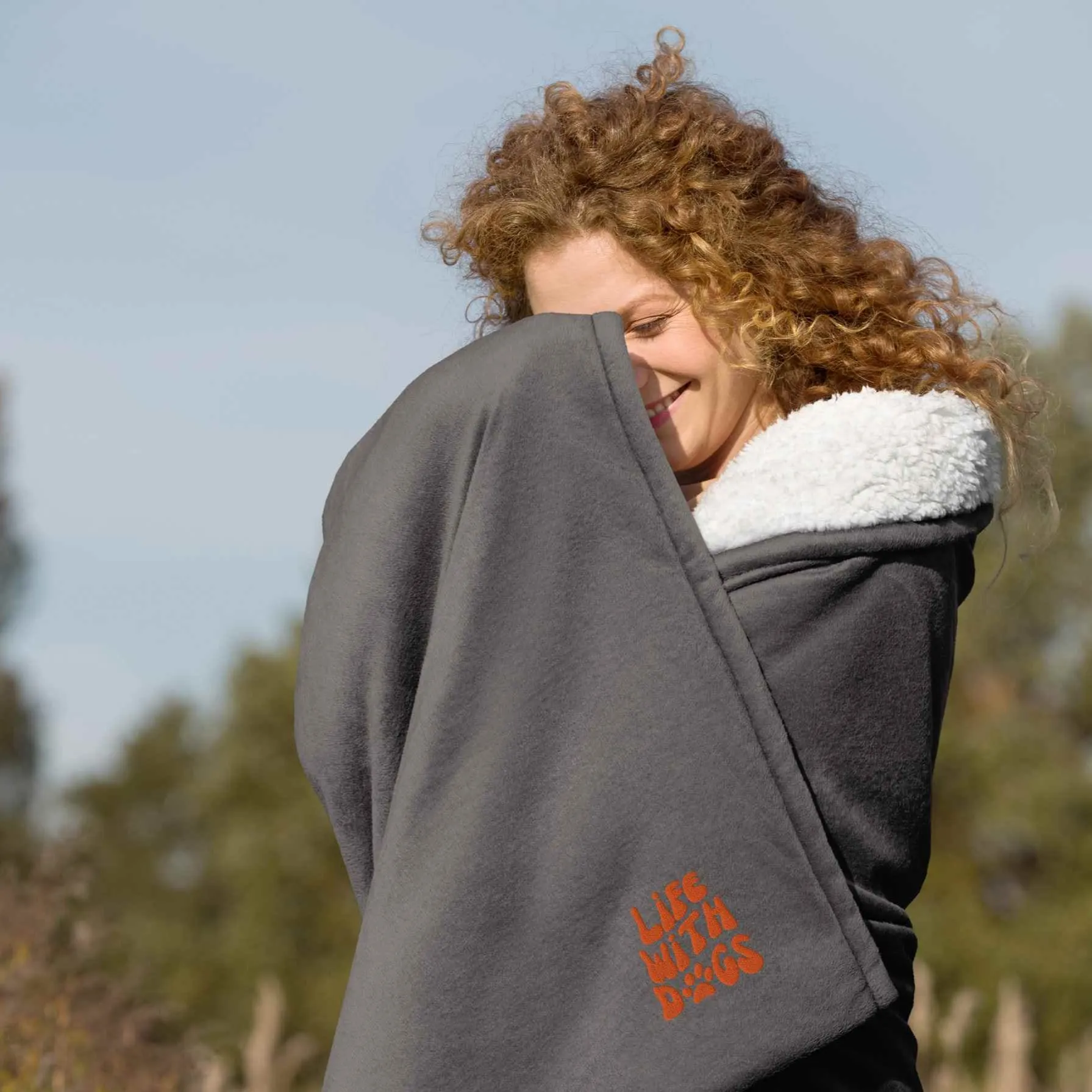 Sherpa Blanket for Dog Lovers
