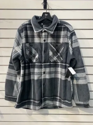 Shirt - Polar Fleece - Plaid Grey