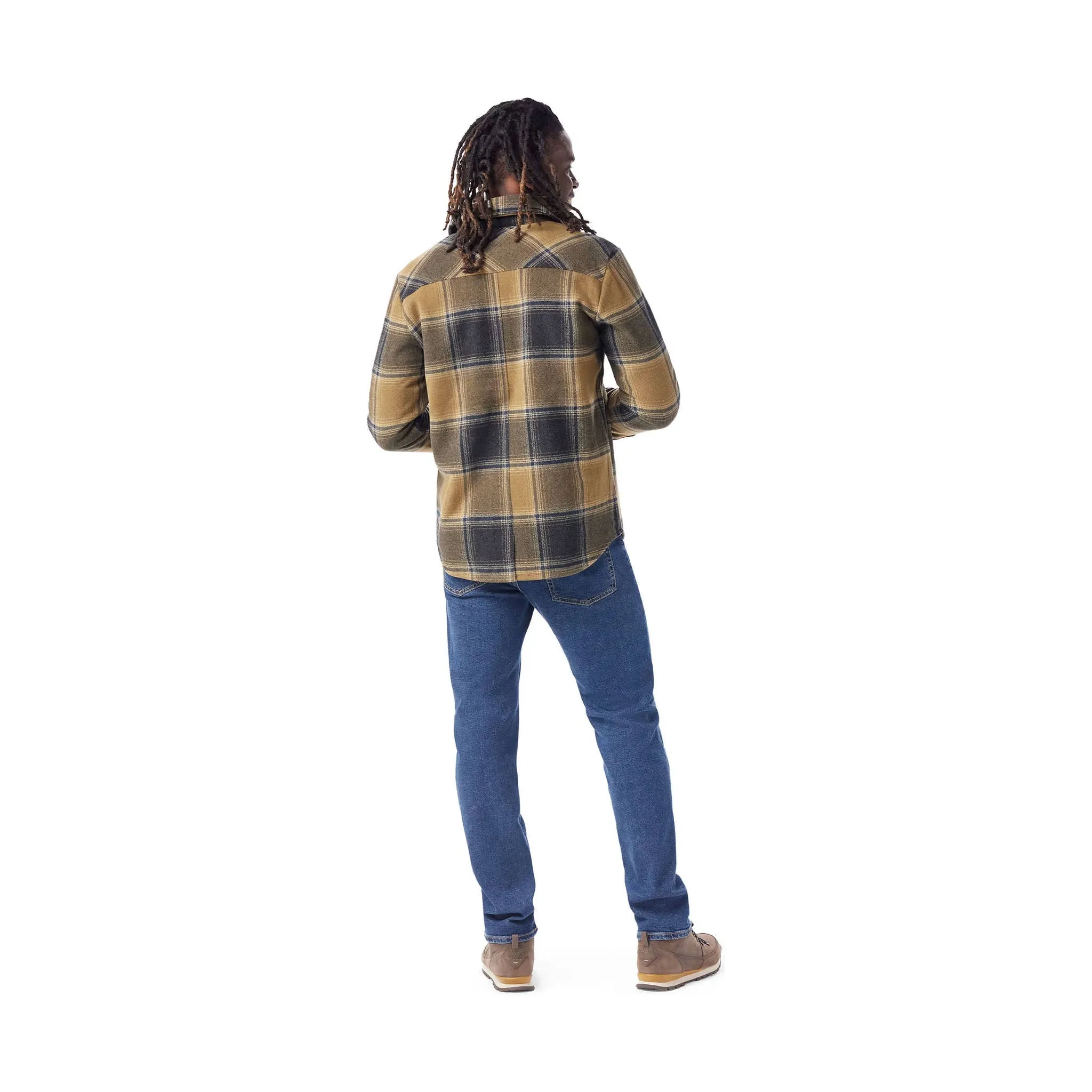 Smartwool Men's Anchor Line Shirt Jacket - Winter Moss Plaid
