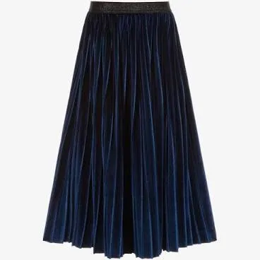 Sonia Rykiel Lita Shimmer Pleated Skirt