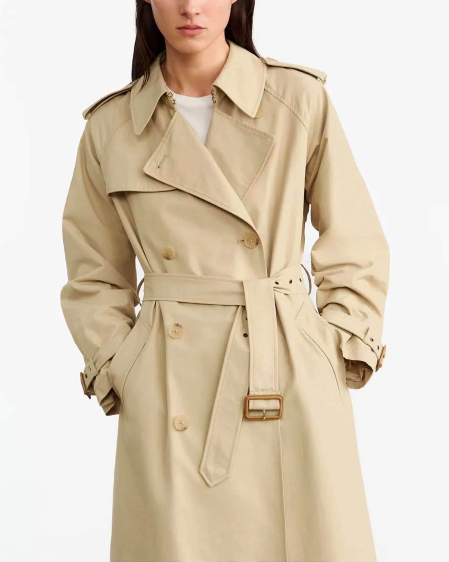 Tanner Trench Coat | Khaki