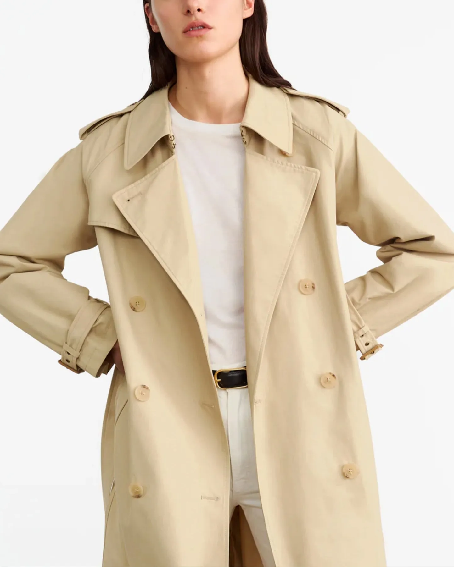 Tanner Trench Coat | Khaki