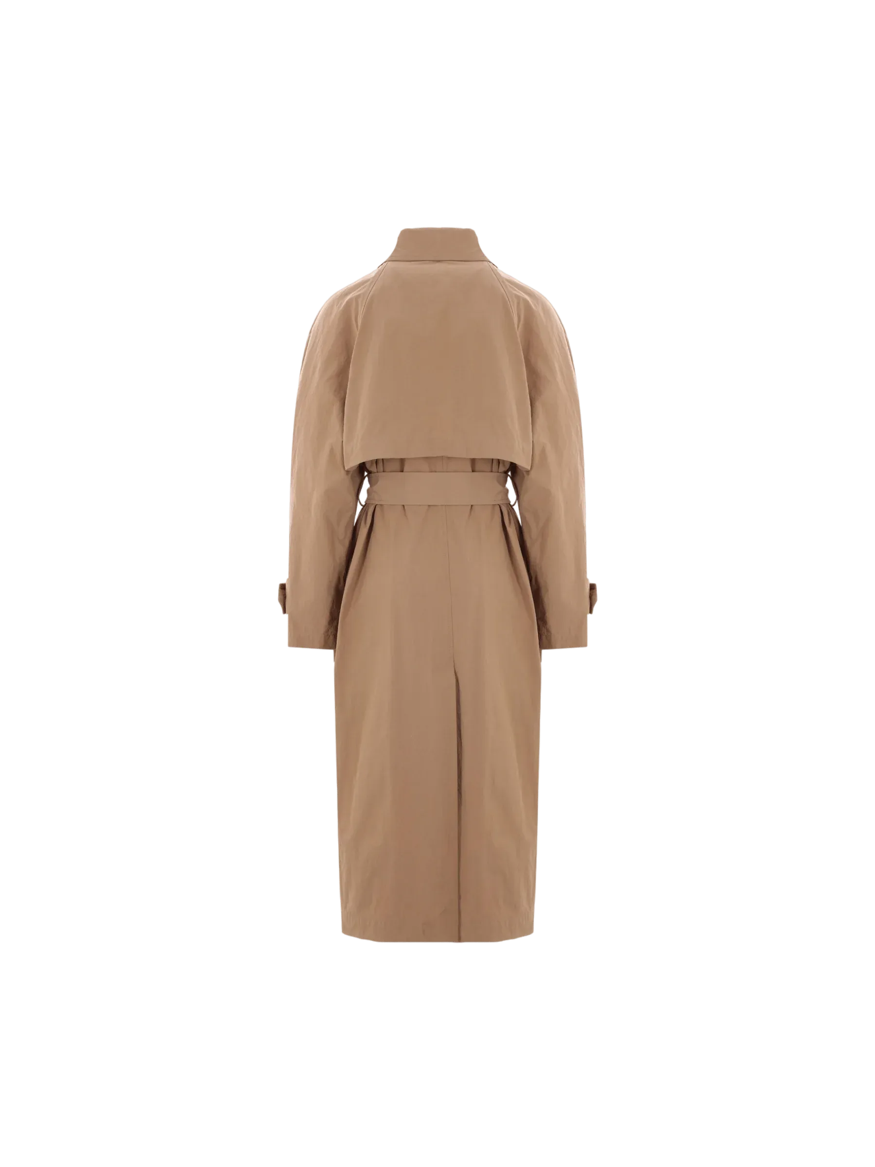 Techno Canvas Trench Coat