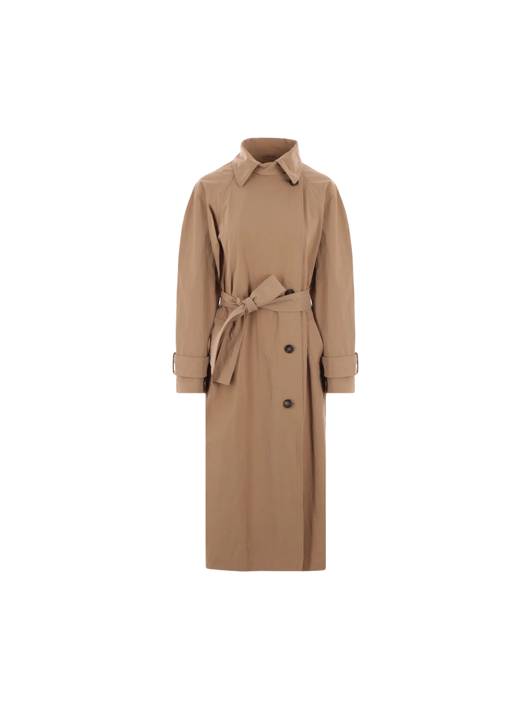 Techno Canvas Trench Coat