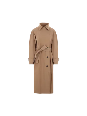 Techno Canvas Trench Coat