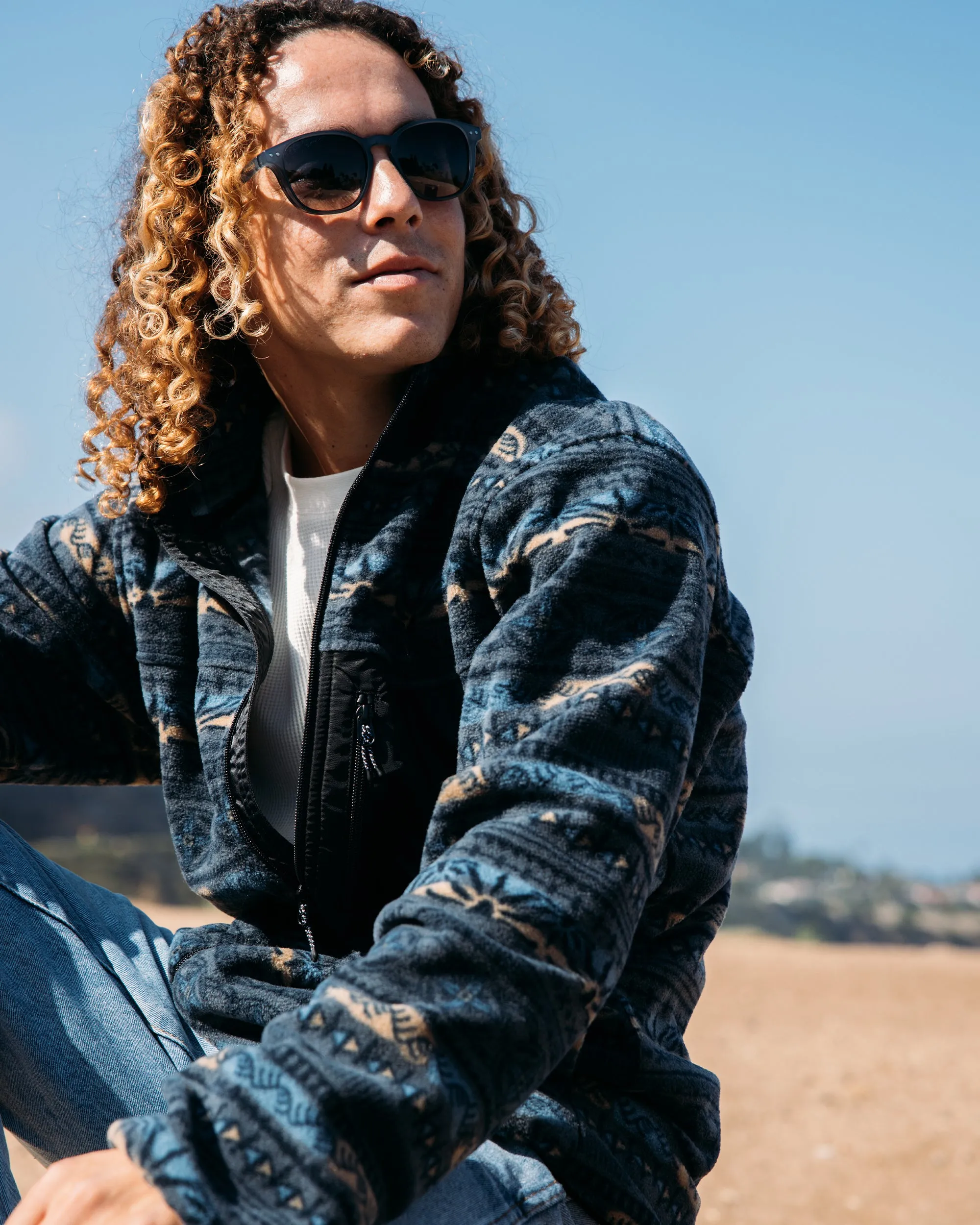 Timeless Tribal Fleece Jacket - Tribal