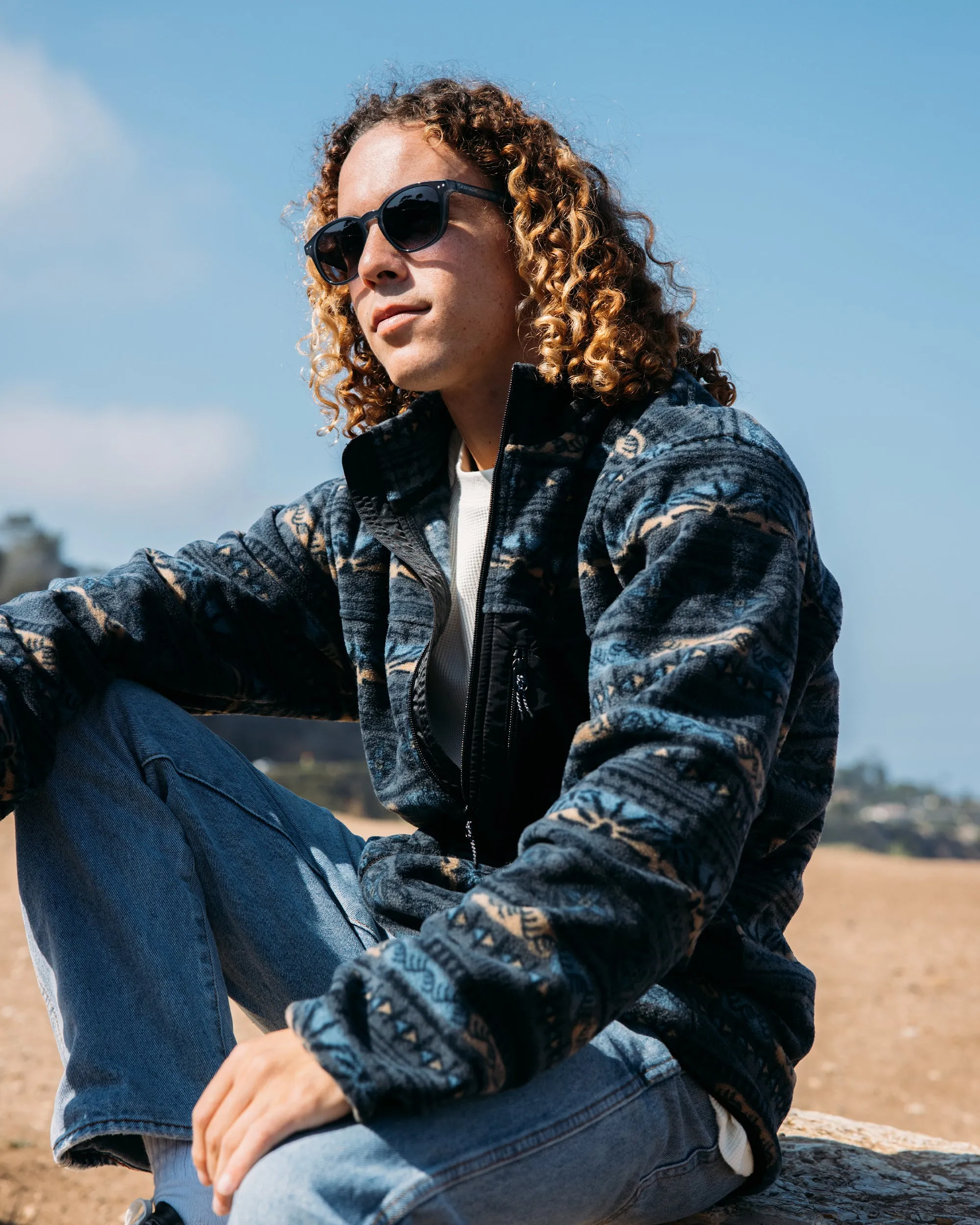 Timeless Tribal Fleece Jacket - Tribal