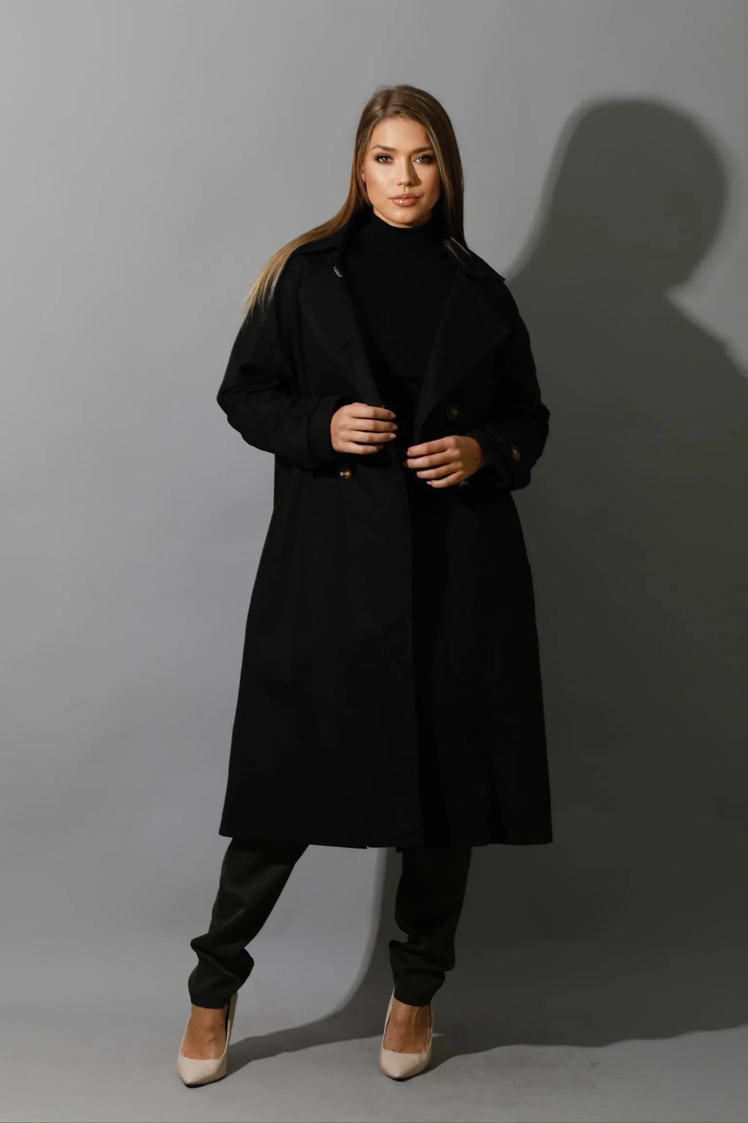 Trench Coat - Black