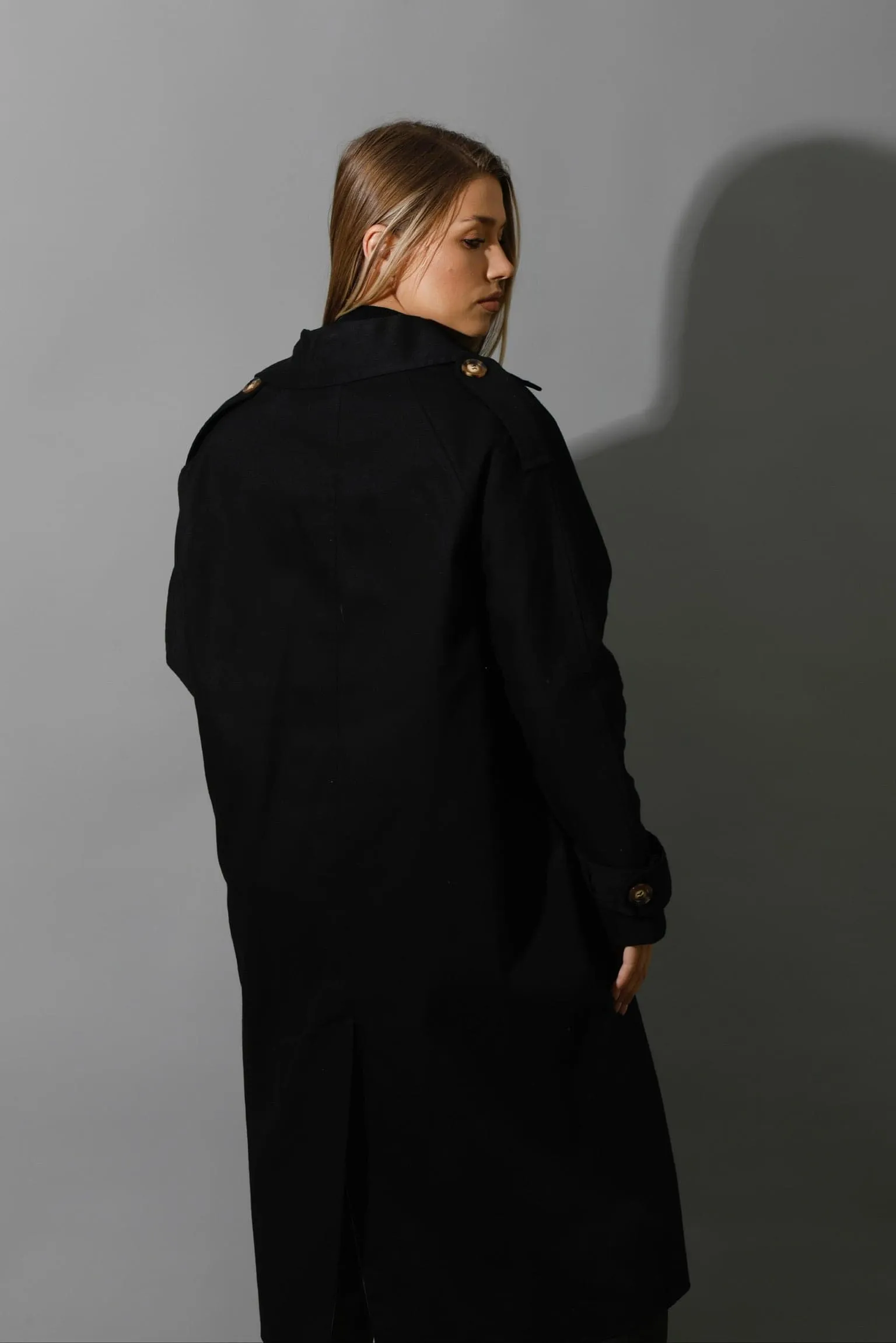 Trench Coat - Black