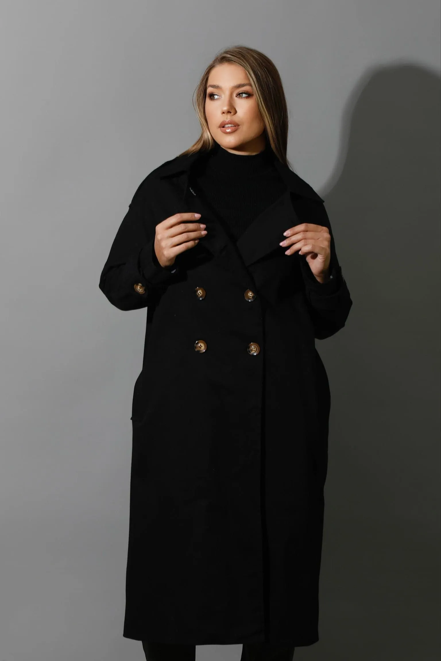 Trench Coat - Black