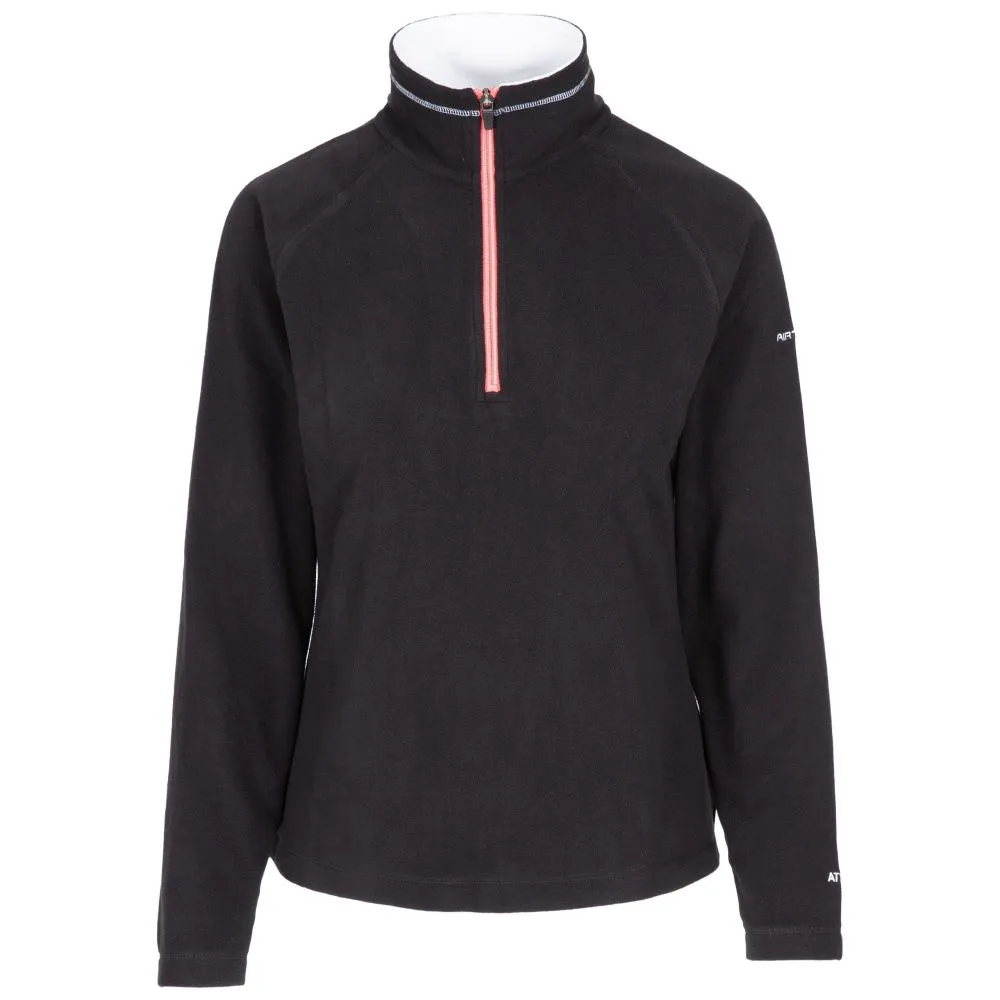 Trespass XXXL Black Skylar 1/2 Zip Women's Fleece