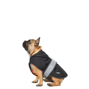 Trespaws Butch Black Fleece Lined Softshell Dog Jacket (M)