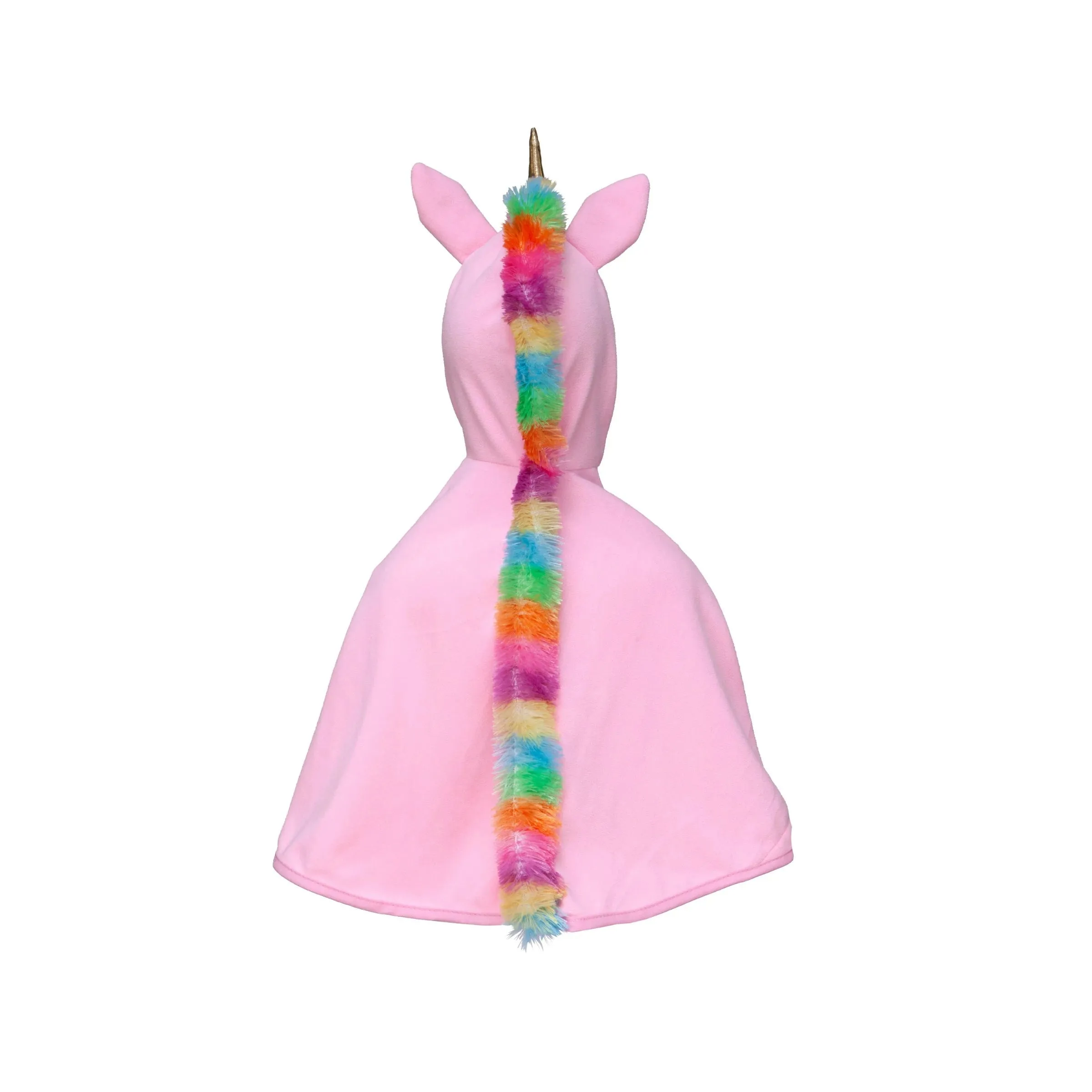 unicorn cape pink size 3-4