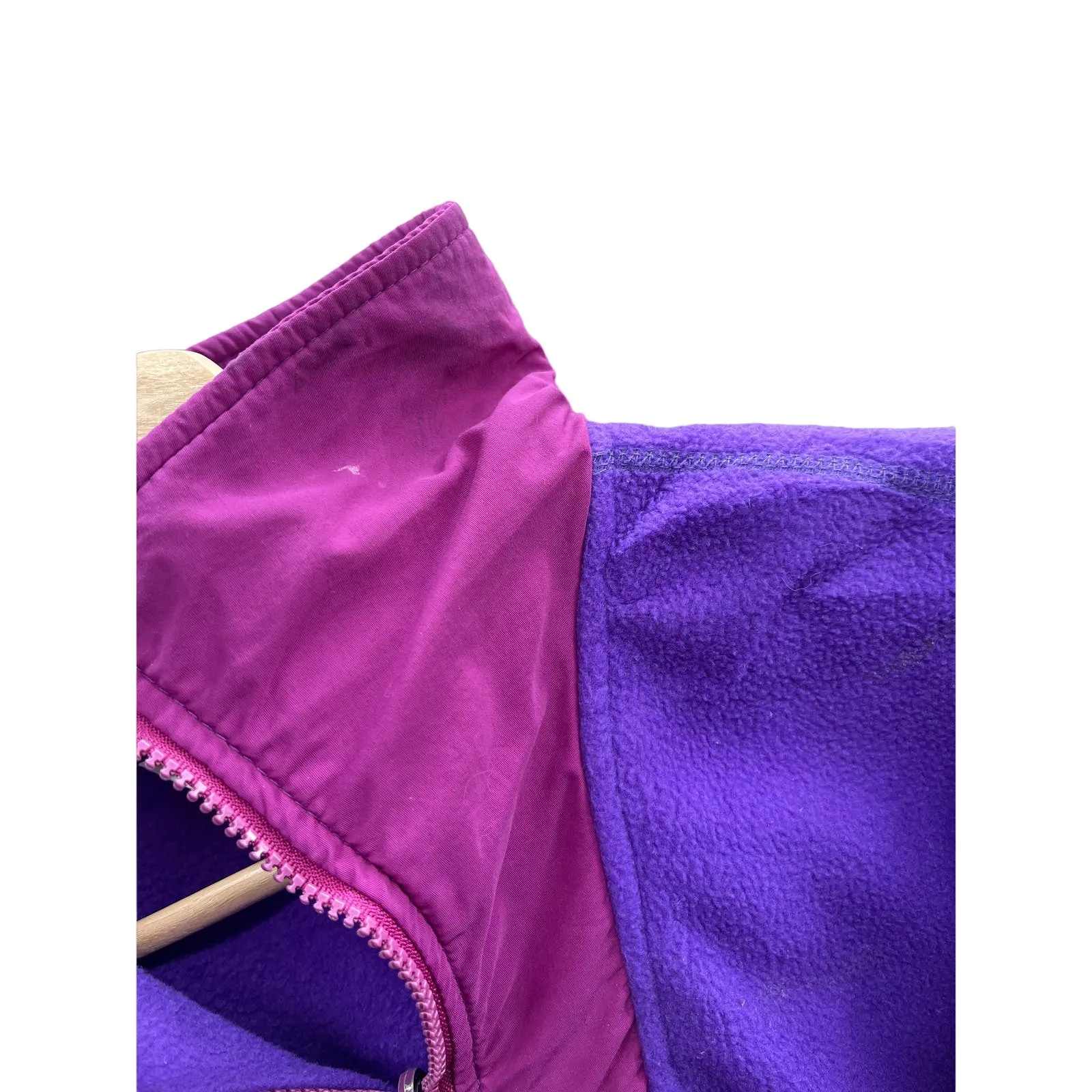 Vintage 1990's Columbia Sportswear Womens Two-Tone Full Zip Fleece Jacket
