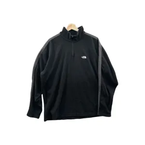 Vintage 1990's The North Face Men's Two-Tone 1/4 Zip Fleece Pullover
