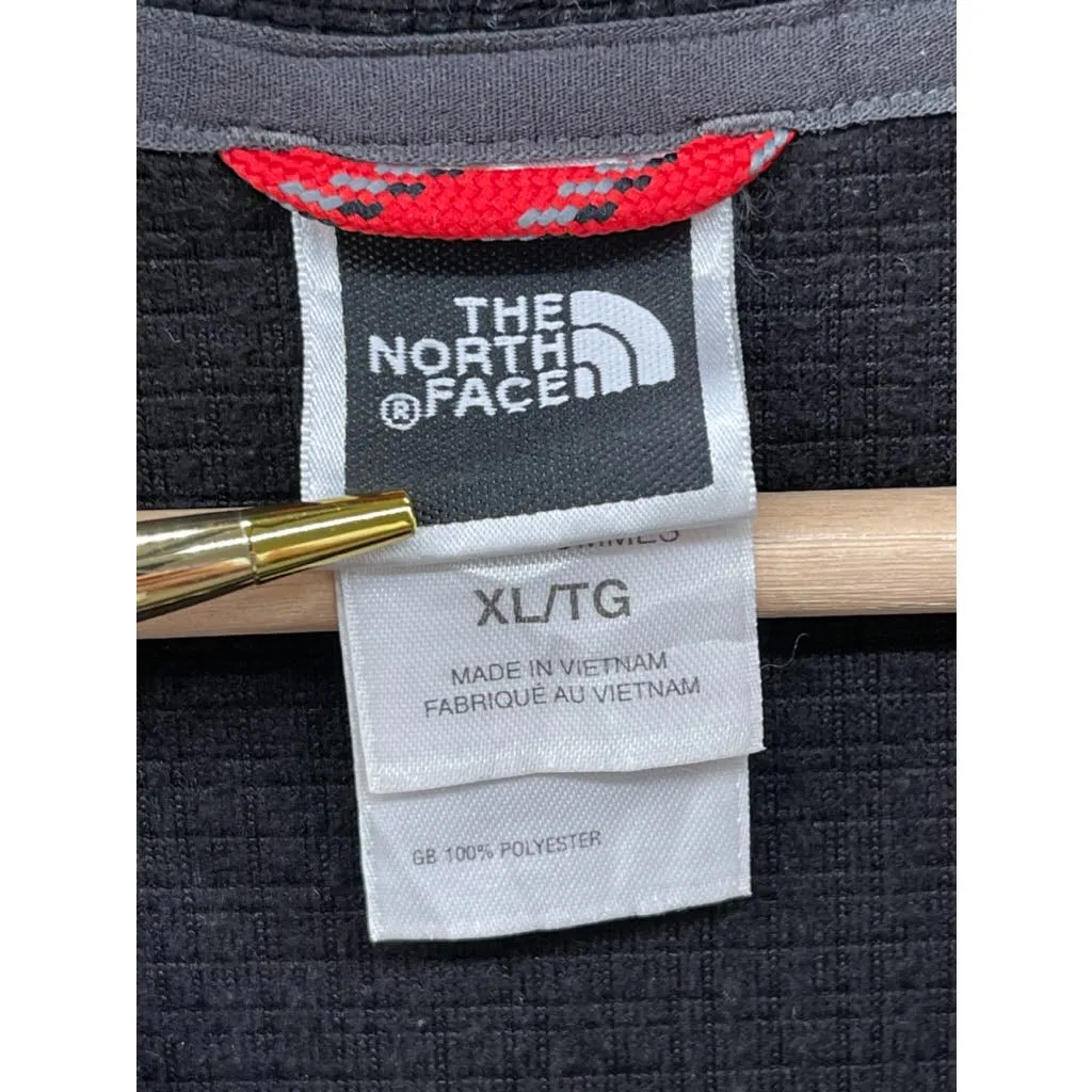 Vintage 1990's The North Face Men's Two-Tone 1/4 Zip Fleece Pullover