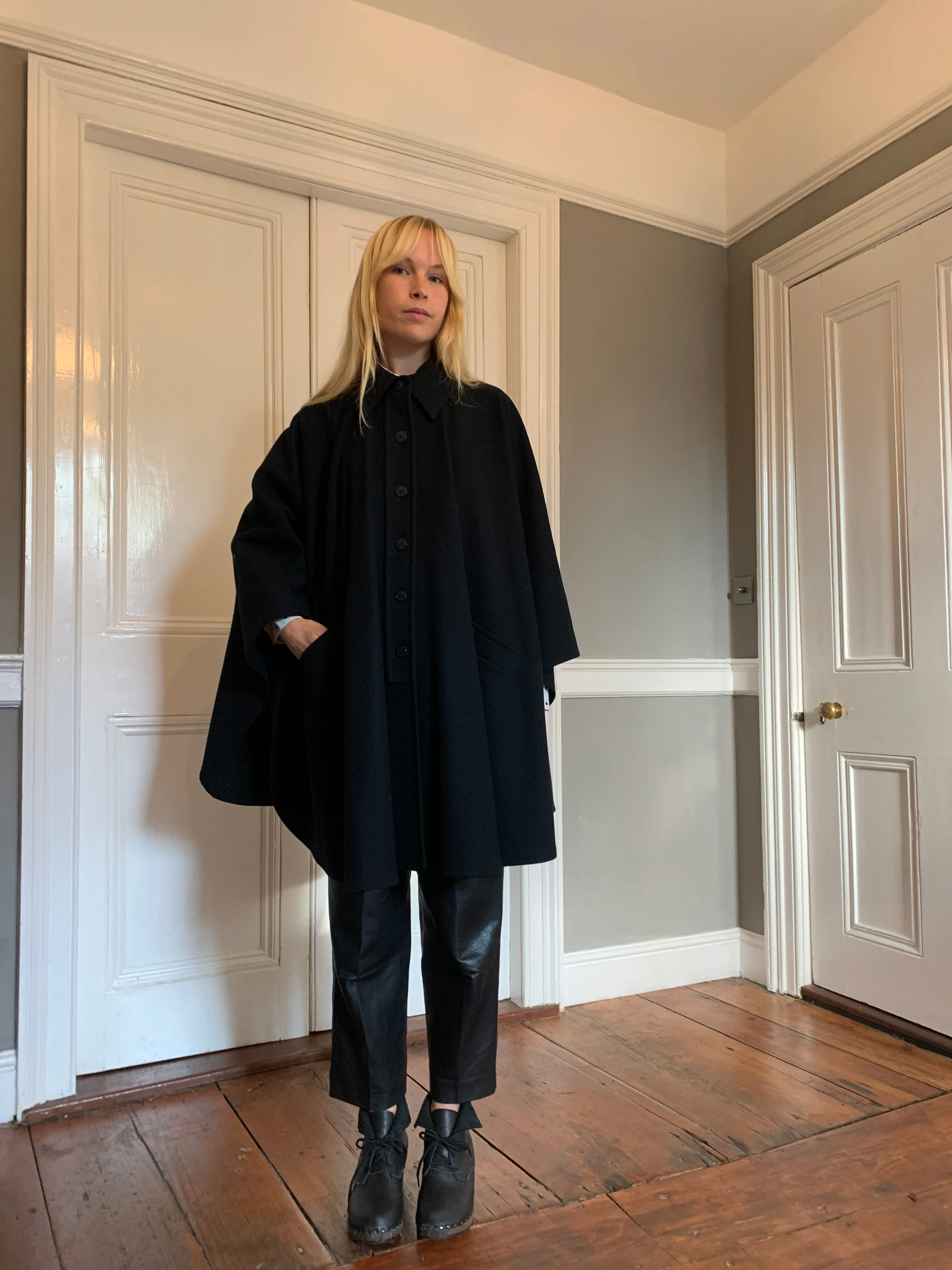 Vintage Pendleton wool cape