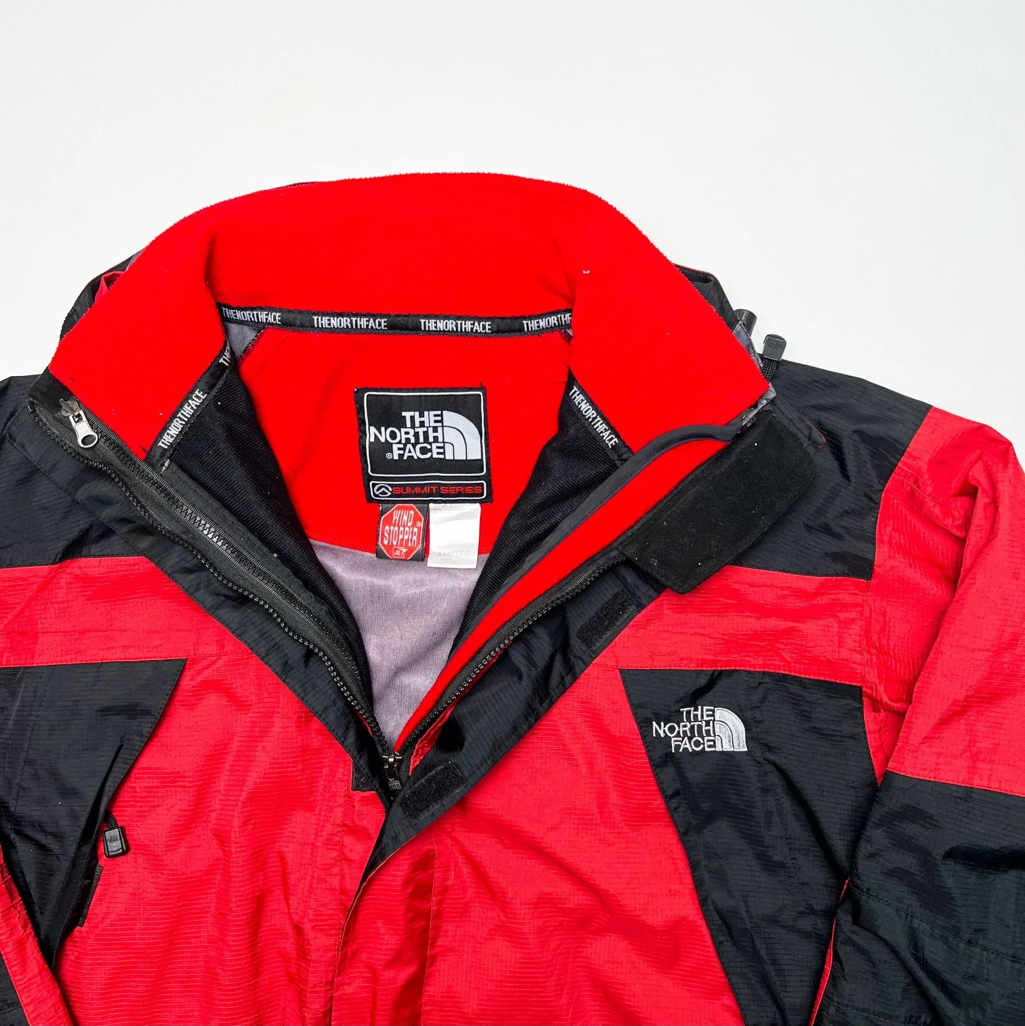 Vintage Red North Face Summit Series Gortex Jacket (XL/XXL)