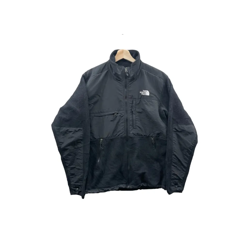 Vintage The North Face Men's Black Denali Full Zip Fleece Jacket