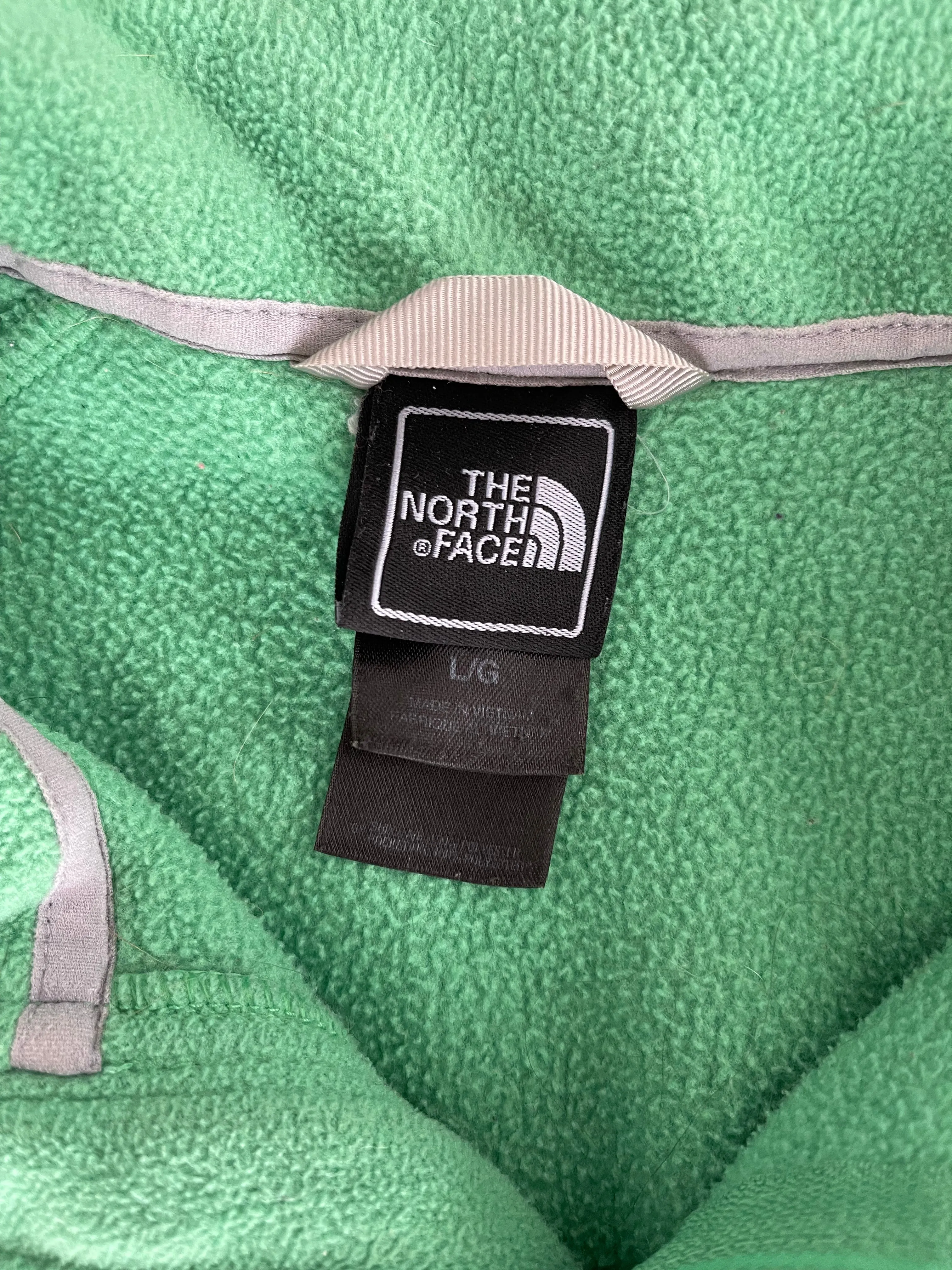 Vintage Womens The North Face Fleece Zip-Up Jacket L