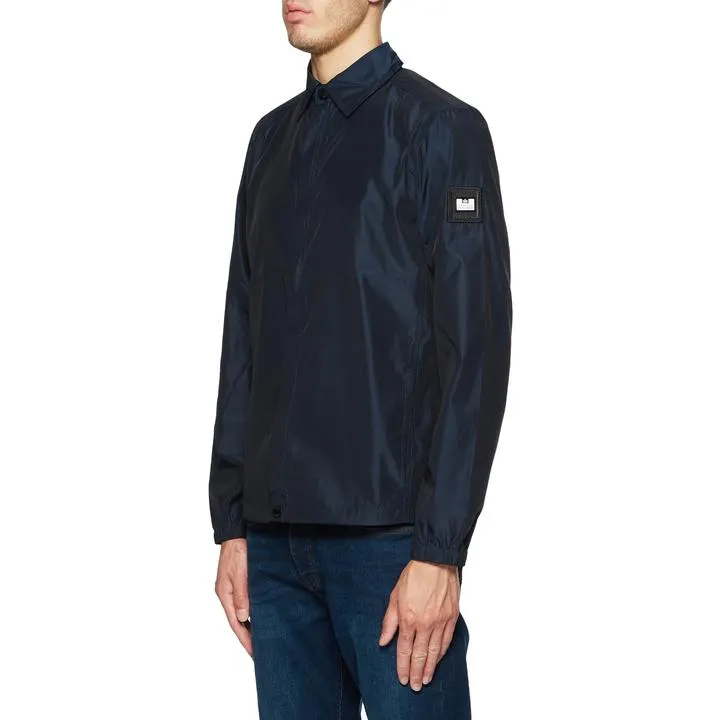Weekend Offender Guadalajara Overshirt Jacket in Navy