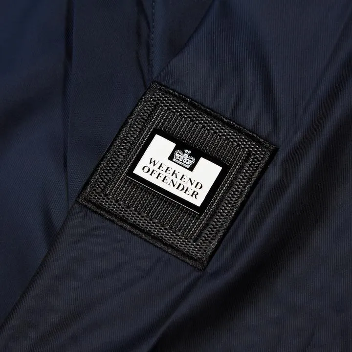 Weekend Offender Guadalajara Overshirt Jacket in Navy