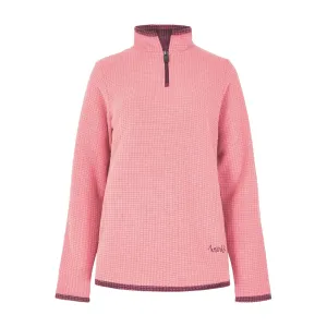 Weird Fish 12 Coral Bey Eco 1/4 Grid Fleece