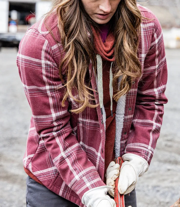 Women's Shirt Jacket - The Blues