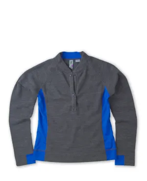 Women's Thermop Fleece Snap Neck - MD