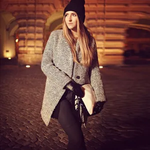 Women's Winter Warm Wool Coat With Pockets