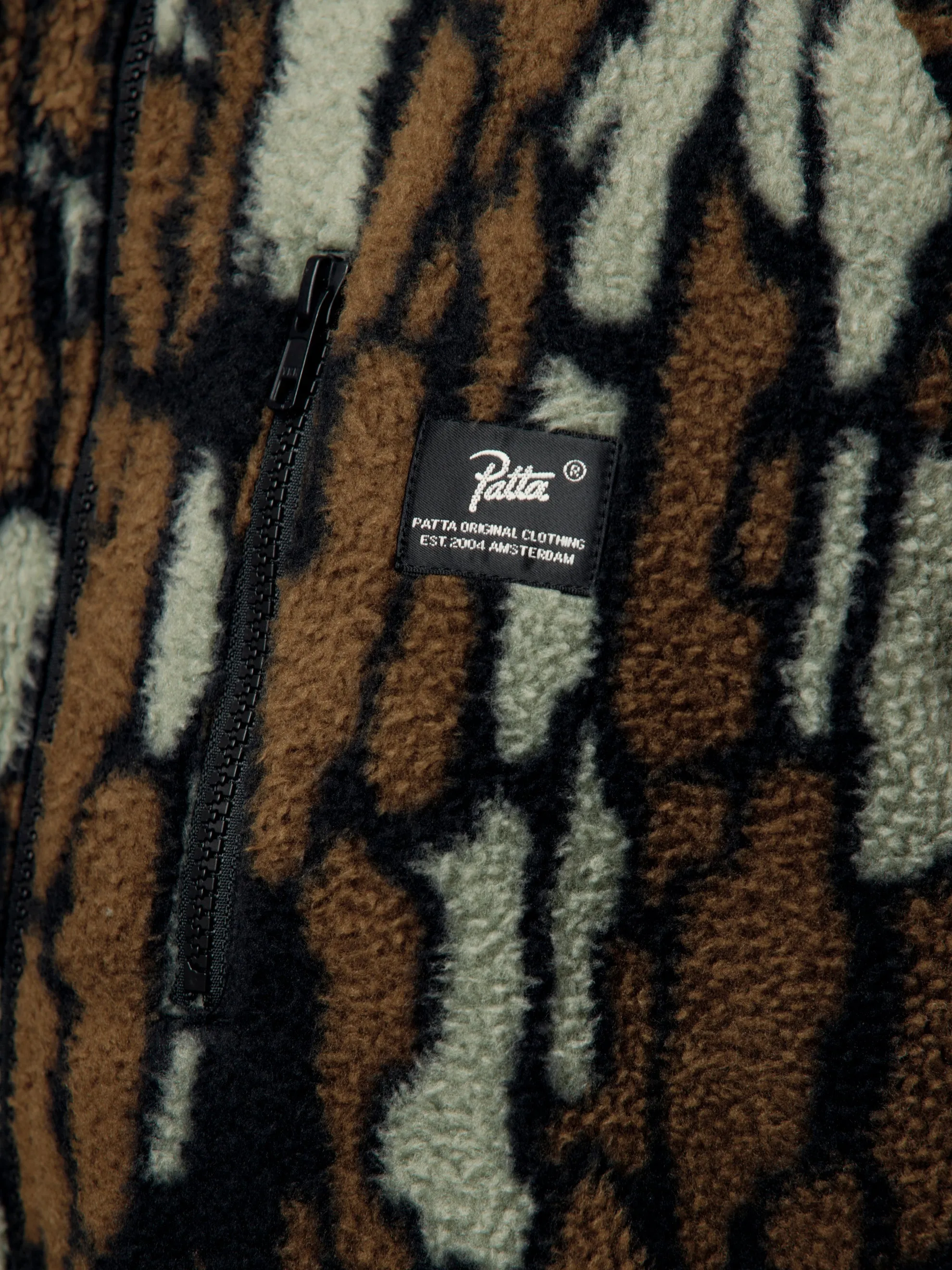 Woodie Fleece Jacket (Slate Black)