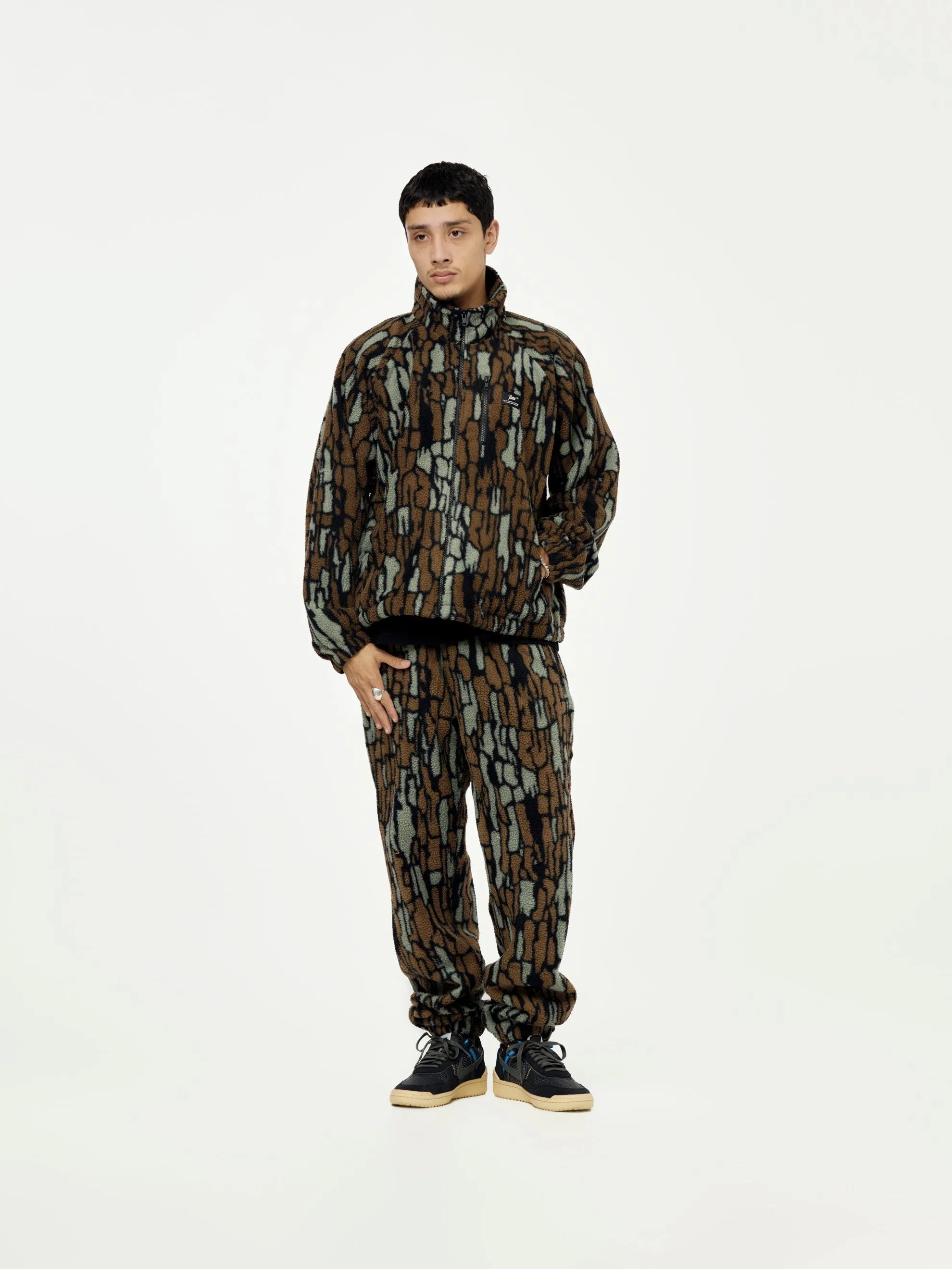 Woodie Fleece Jacket (Slate Black)