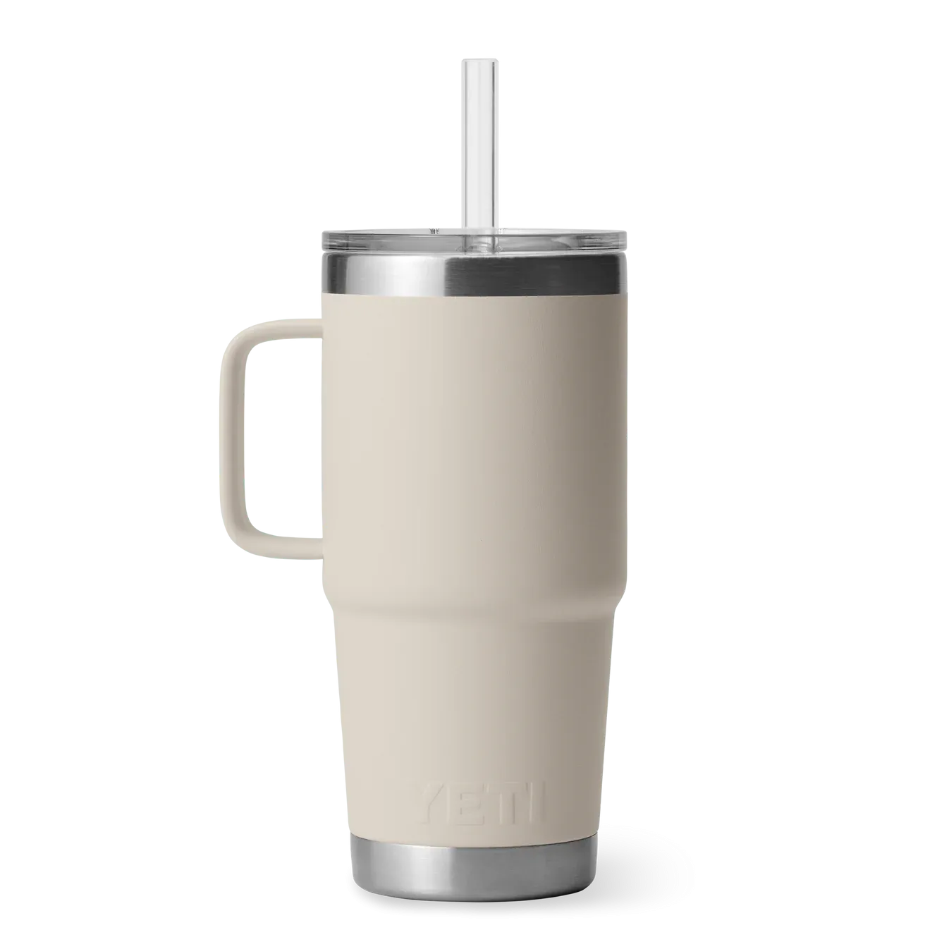 Yeti Rambler 25 Oz Straw Mug Cape Taupe