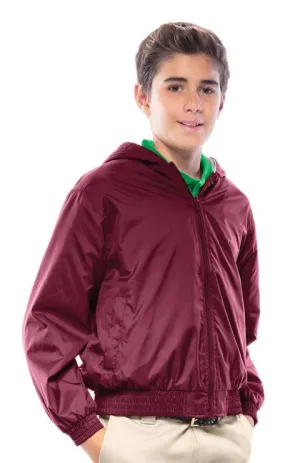 Youth Unisex Zip Front Bomber Jacket