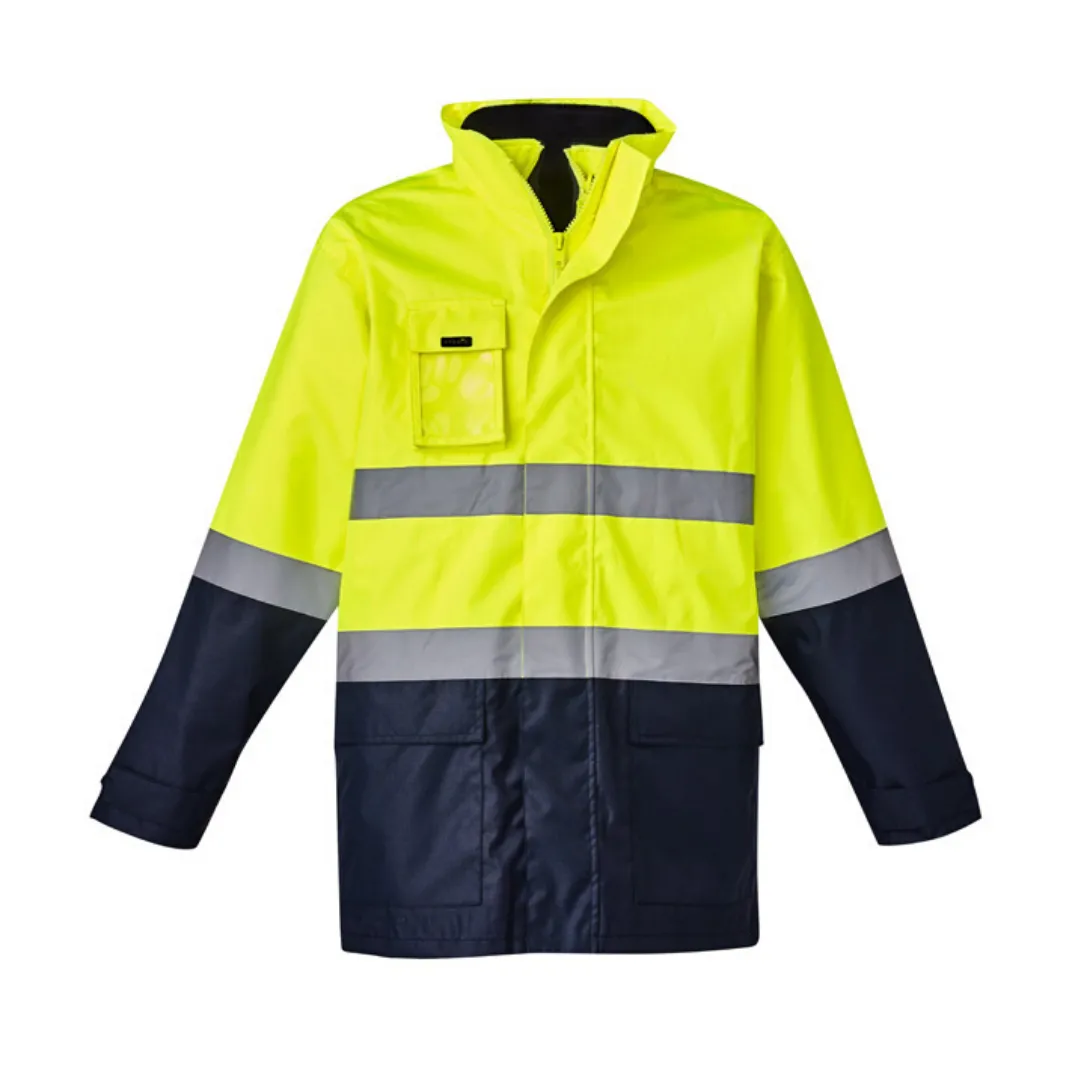 ZJ220* Syzmik Men's Hi Vis Basic 4 in 1 Waterproof Jacket